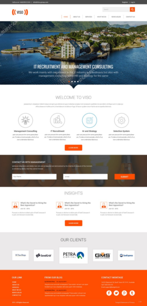 Web Design by pb for Viso | Design: #10984702