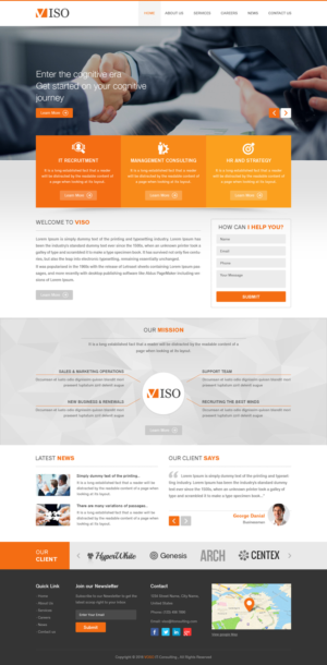 Web Design by Sbss for Viso | Design: #10928139
