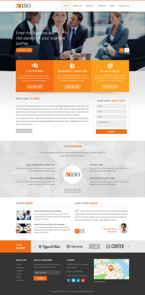 Web Design by Sbss for Viso | Design: #10928140