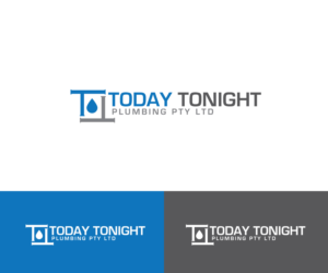 Logo Design by Omee63 for Today Tonight Plumbing pty ltd | Design: #10923126