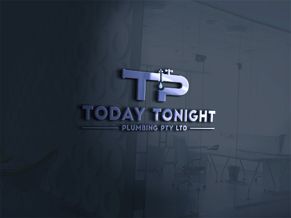Logo Design by Apple™ for Today Tonight Plumbing pty ltd | Design #10923467