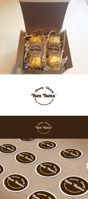 Logo Design by goranvisnjic82 for Chewy Chewy Yum Yums | Design #10947711