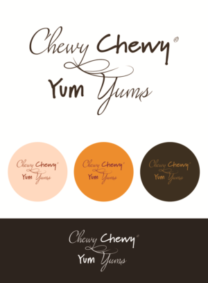 Diseño de Logo por mazimalka para Chewy Chewy Yum Yums | Diseño: #10974804