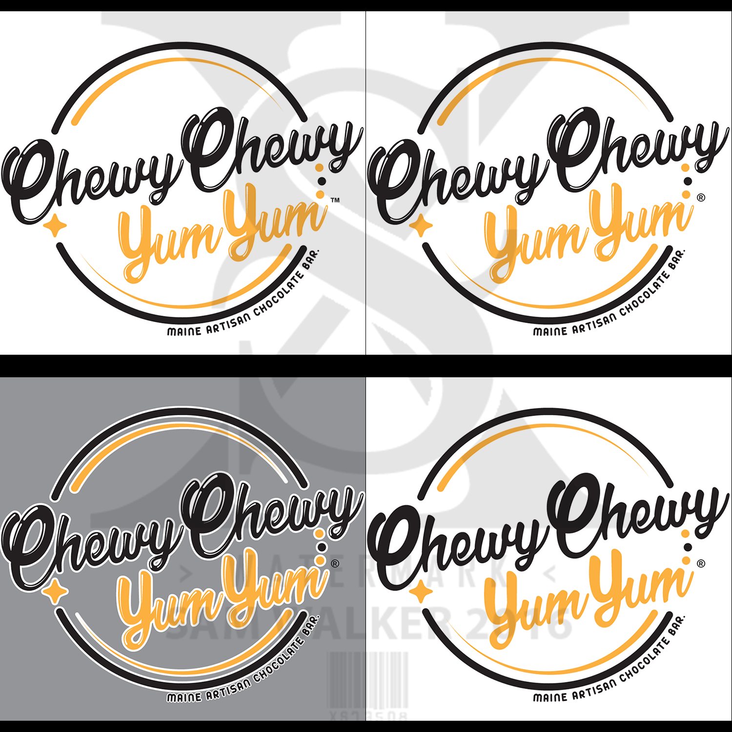 Logo Design by samzul for Chewy Chewy Yum Yums | Design #10961970
