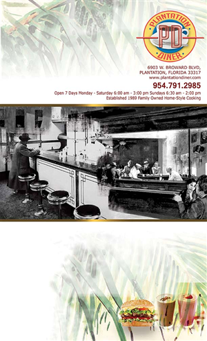 Menü-Design von  Rajesh für David Dobbs Enterprises / Menu Designs | Design: #2290775