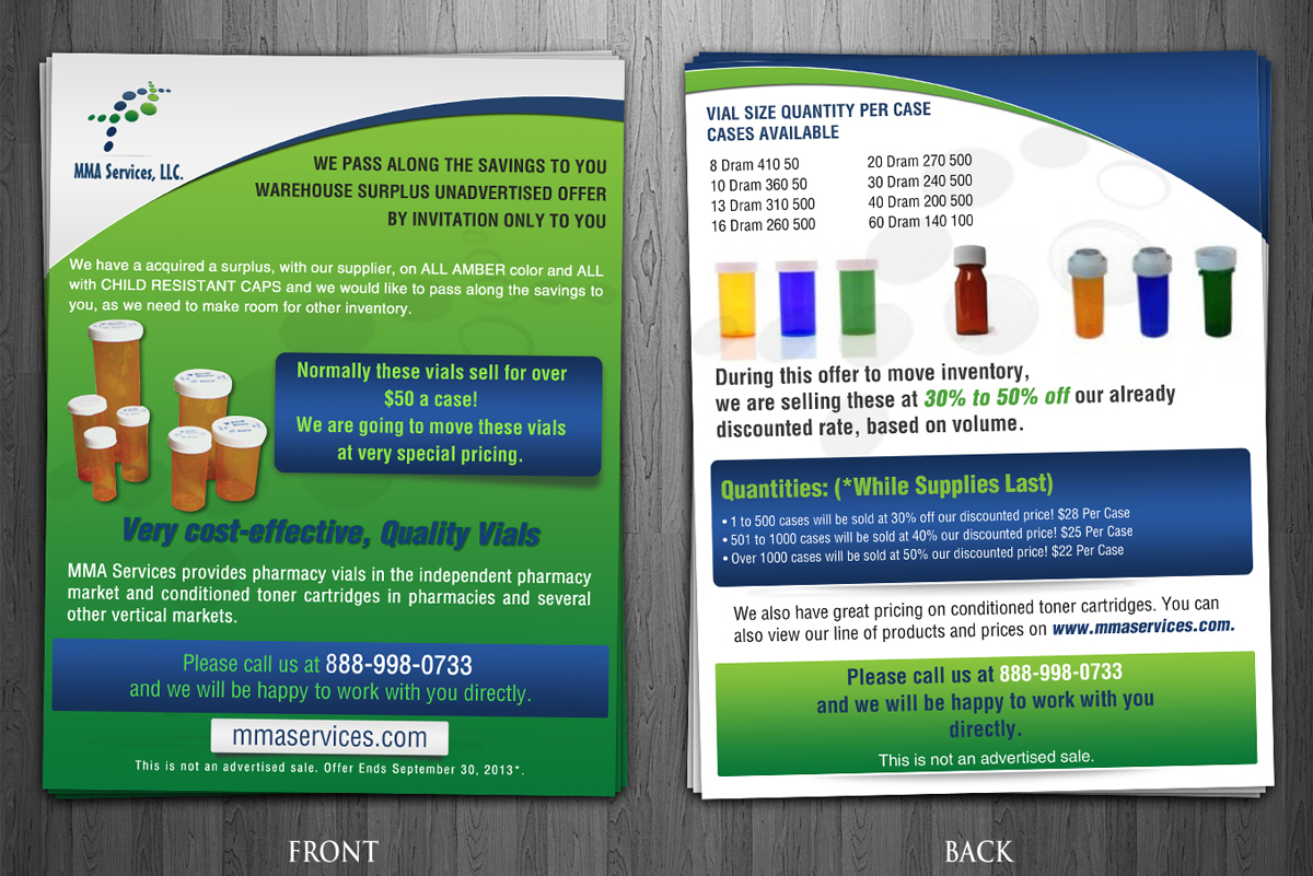 Flyer Design by ESolz Technologies for this project | Design #2271508
