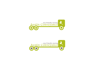 Austin conveyance environmentally friendly moving company | Logo Design by The RANFOUR Project