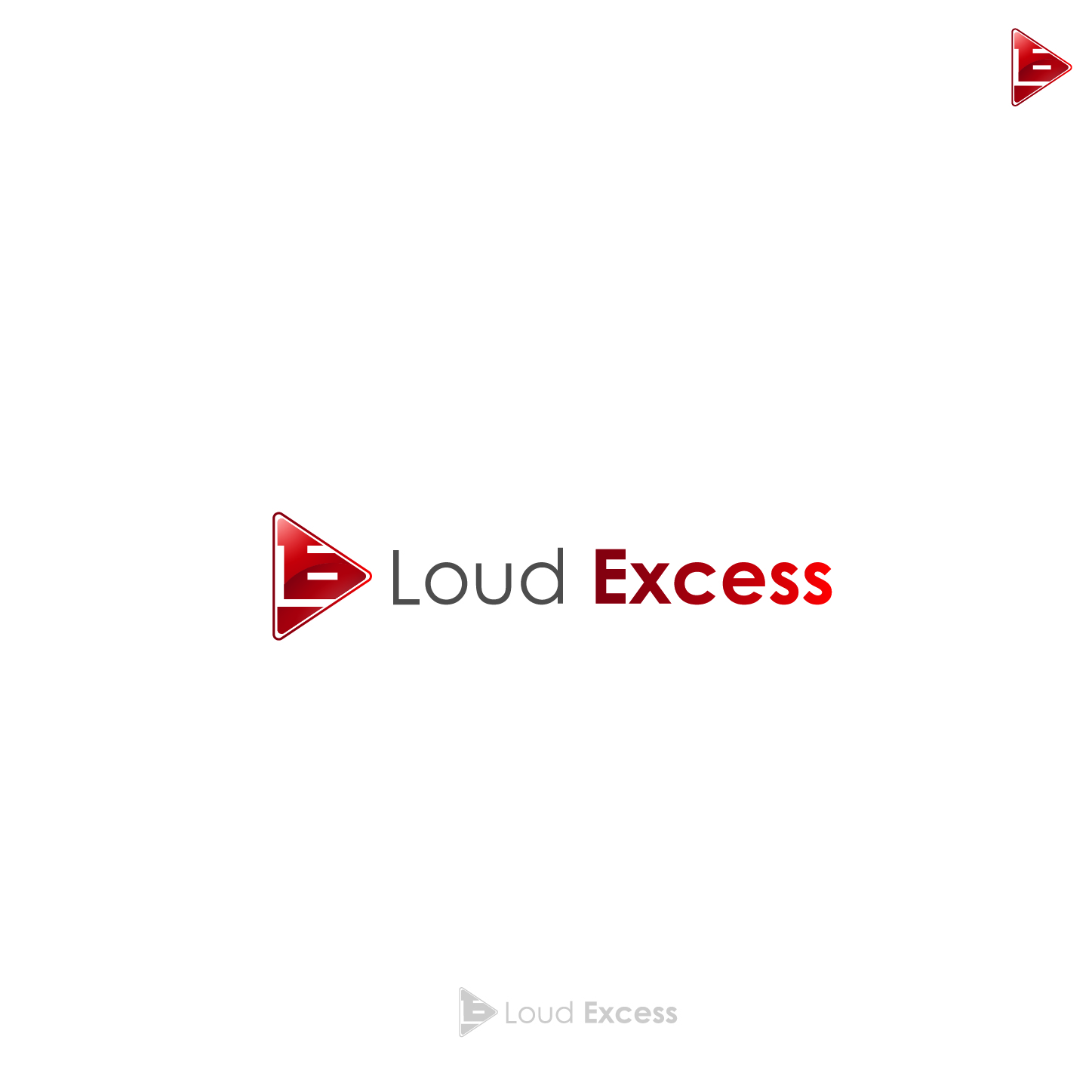 Diseño de Logo por abc. para Loud Excess | Diseño #10933373