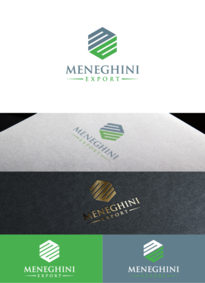 Logo Design by Grapismo for Meneghini Export | Design #10984085