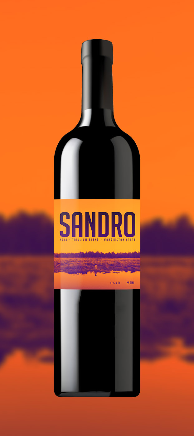 Design Étiquette par williambacon pour Sandro Wines | Design #10987957