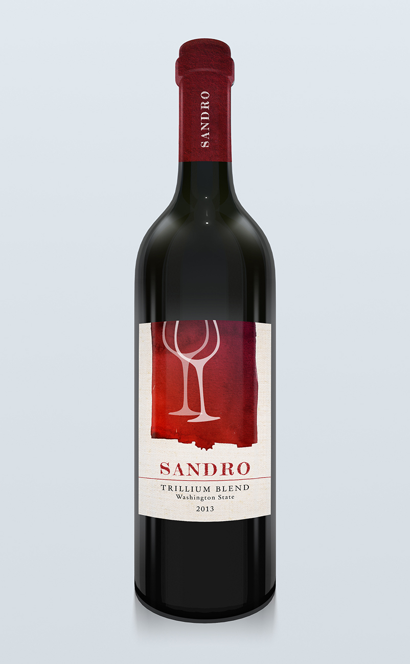 Label Design by jesscollinsdesign for Sandro Wines | Design #11012778