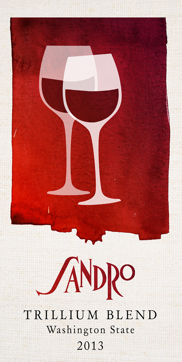 Label Design by jesscollinsdesign for Sandro Wines | Design #11062763