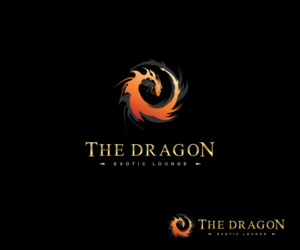 the dragon exotic lounge | Logo Design by Gridline Concepts