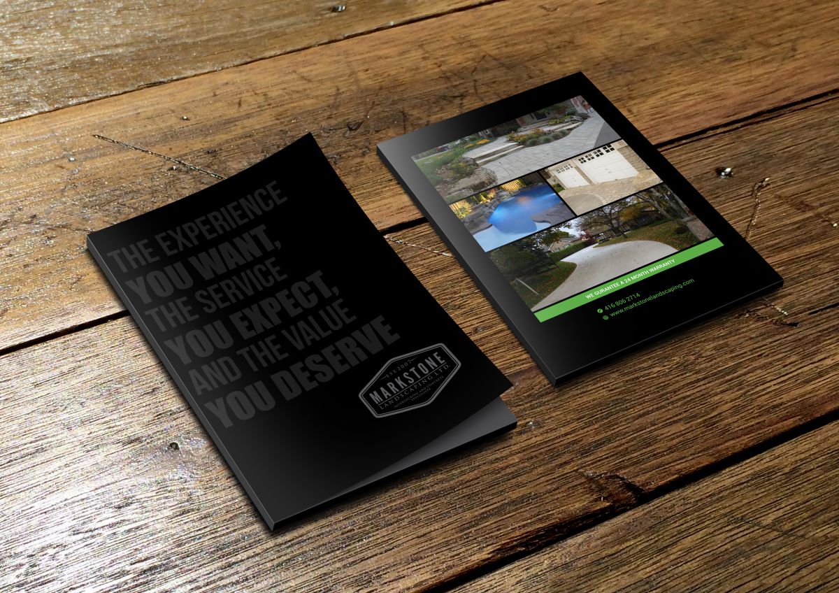 Print Design par cb1318 pour Markstone Landscaping | Design #10959359