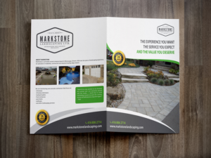 Print Design par alex989 pour Markstone Landscaping | Design : #10992140