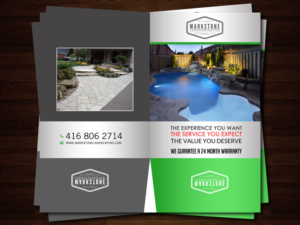 Print Design par debdesign pour Markstone Landscaping | Design : #10958402