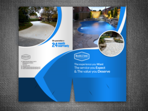 Markstone Landscaping Folder Design | Print Design by rug