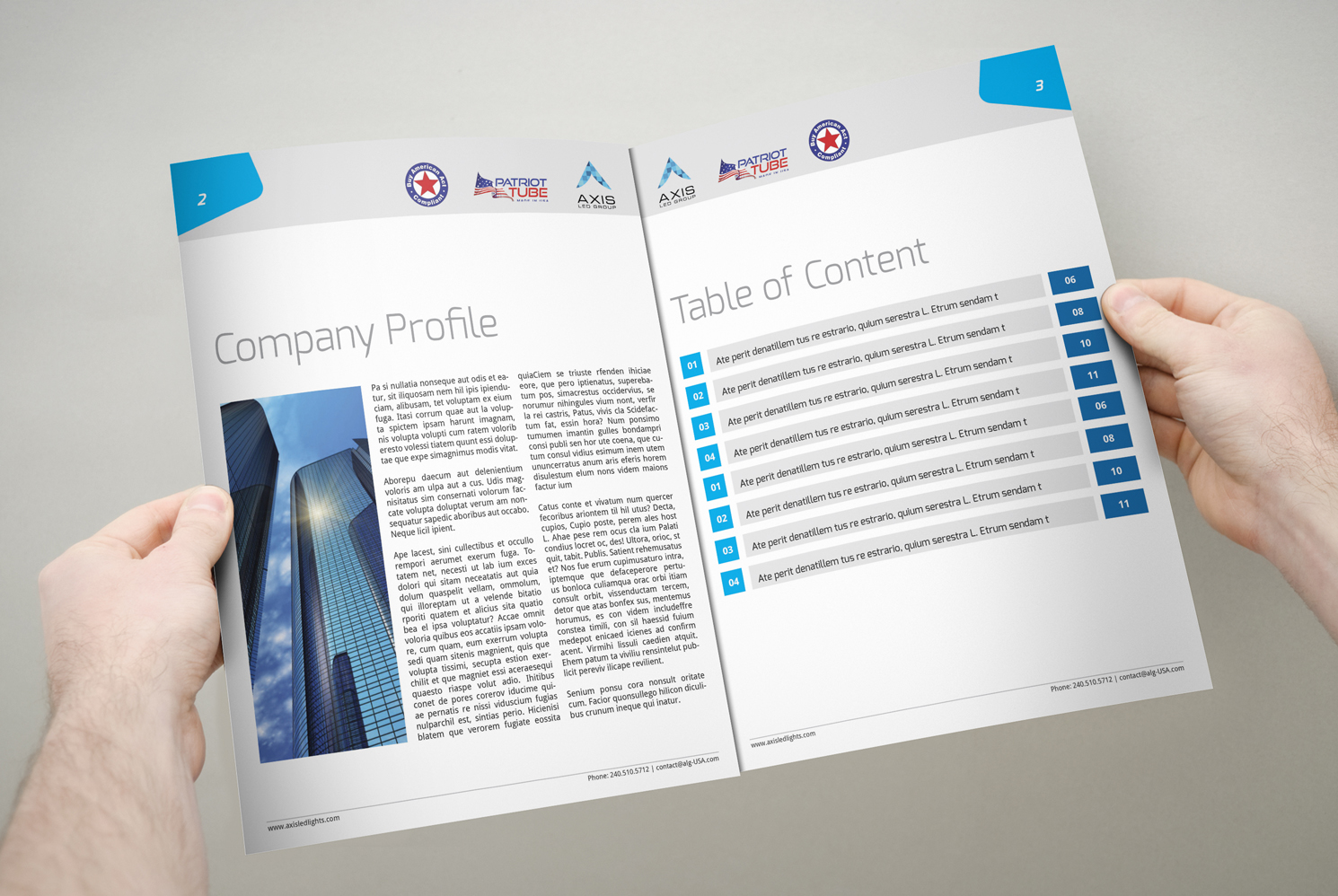 Katalog-Design von iTech Graphics für Axis LED Group, LLC | Design #10966950