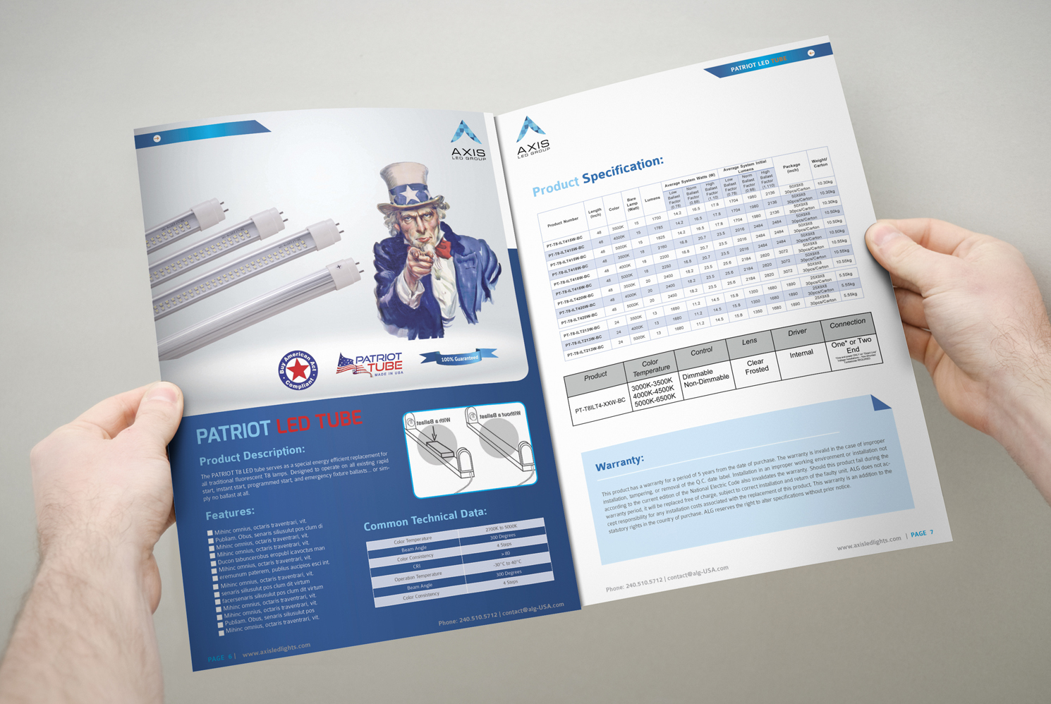 Katalog-Design von iTech Graphics für Axis LED Group, LLC | Design #10966956