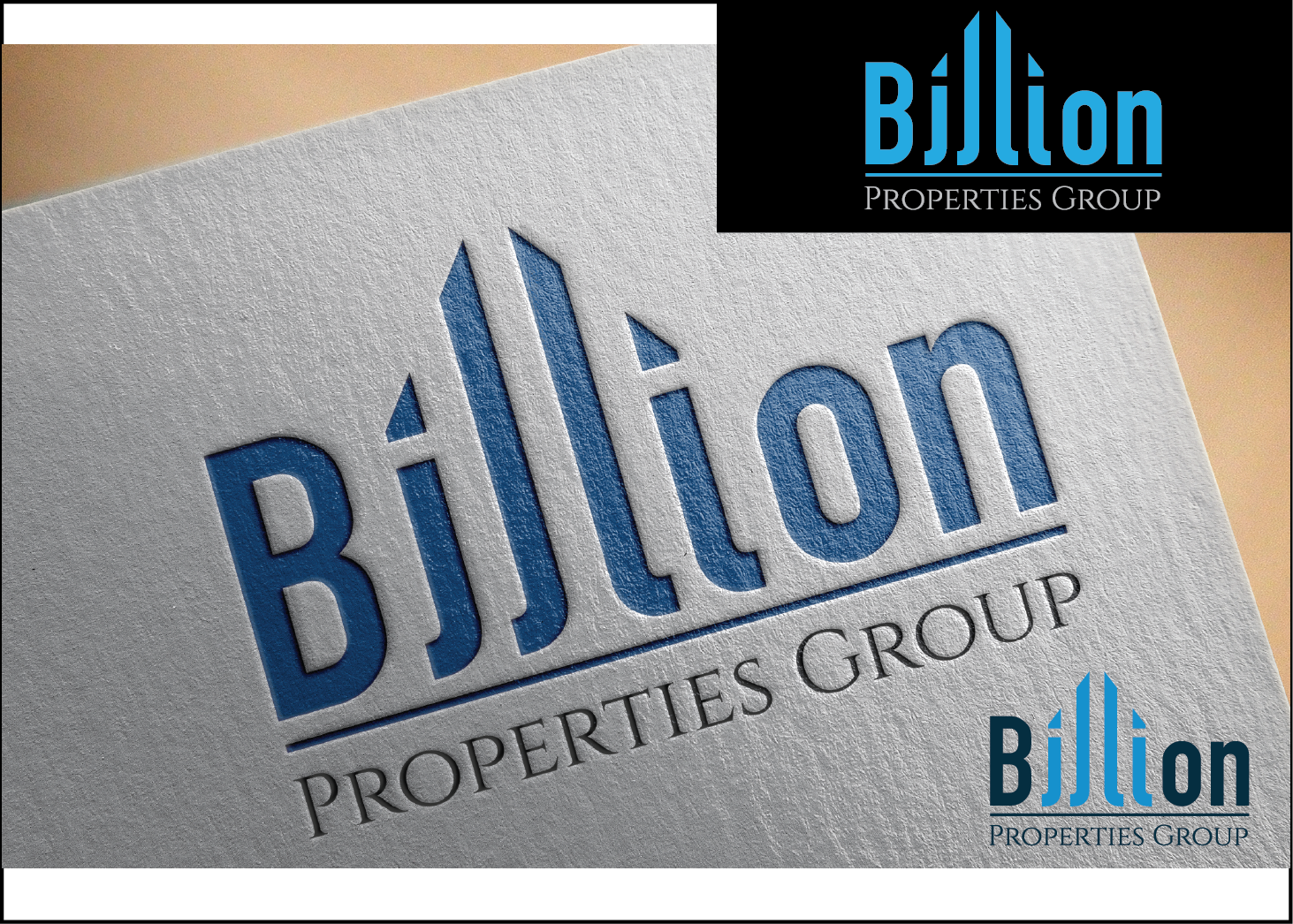 Logo Design by Boink for Billion Properties Group Pty Ltd | Design #11038492