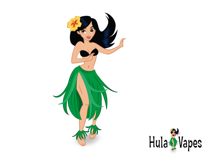 Hula Dancer Business Card Design Hula Dancer Business Card Design