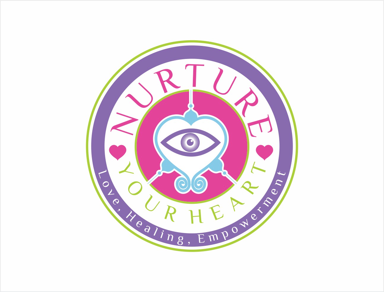 Logo Design by creative.bugs for Nurture Your Heart  | Design #10942903