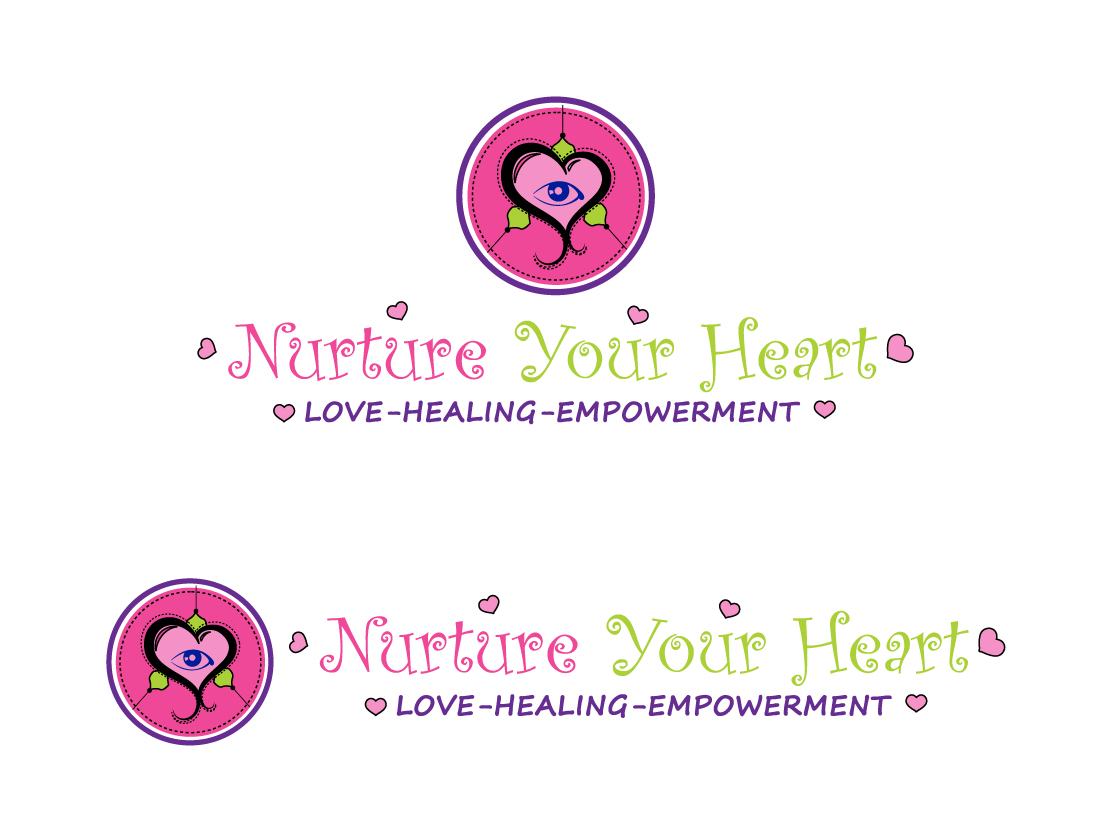 Logo Design by ingeniousdezigns007 for Nurture Your Heart  | Design: #11055910