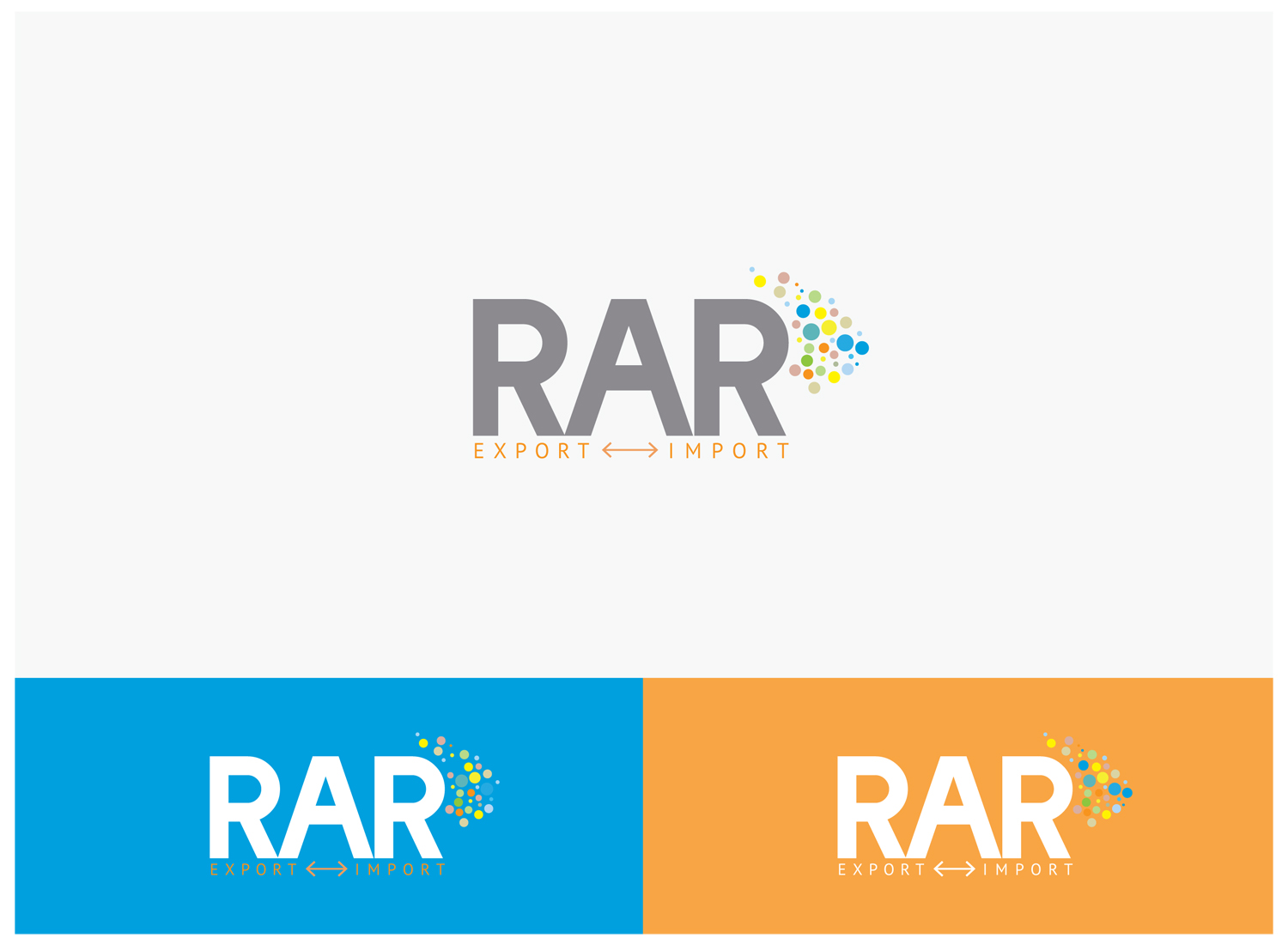Logo Design by CanDoDesign for RAR Export Import distributors Pty Ltd | Design #10941146