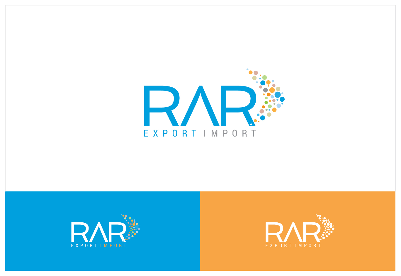 Logo Design by CanDoDesign for RAR Export Import distributors Pty Ltd | Design #10941277