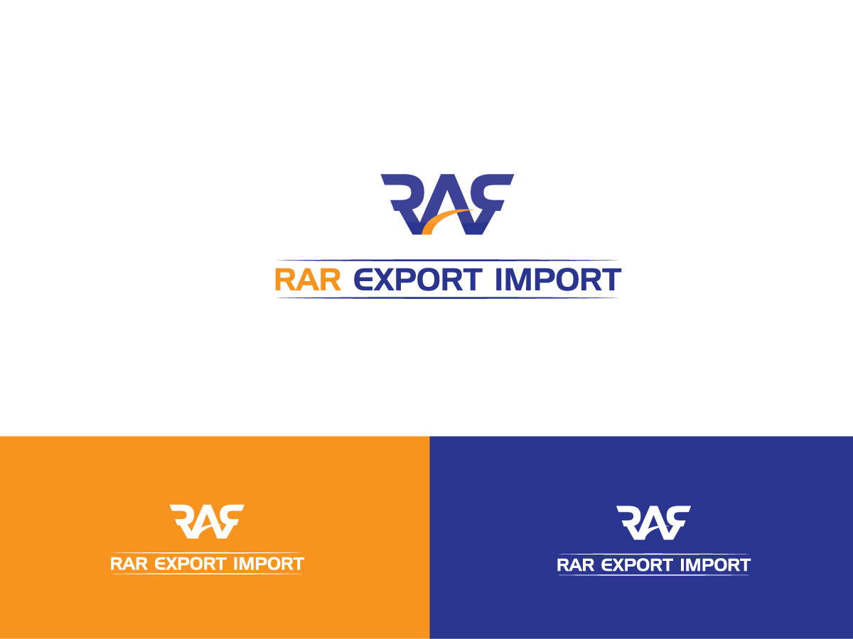 Logo Design by Atec for RAR Export Import distributors Pty Ltd | Design #10943130