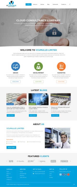 Web Design by pb for this project | Design: #10937492