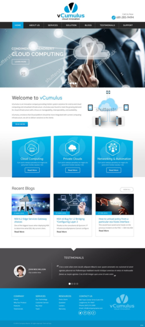Web Design by pb for this project | Design: #10937505