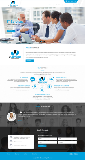 Web Design by Sbss for this project | Design: #10934093