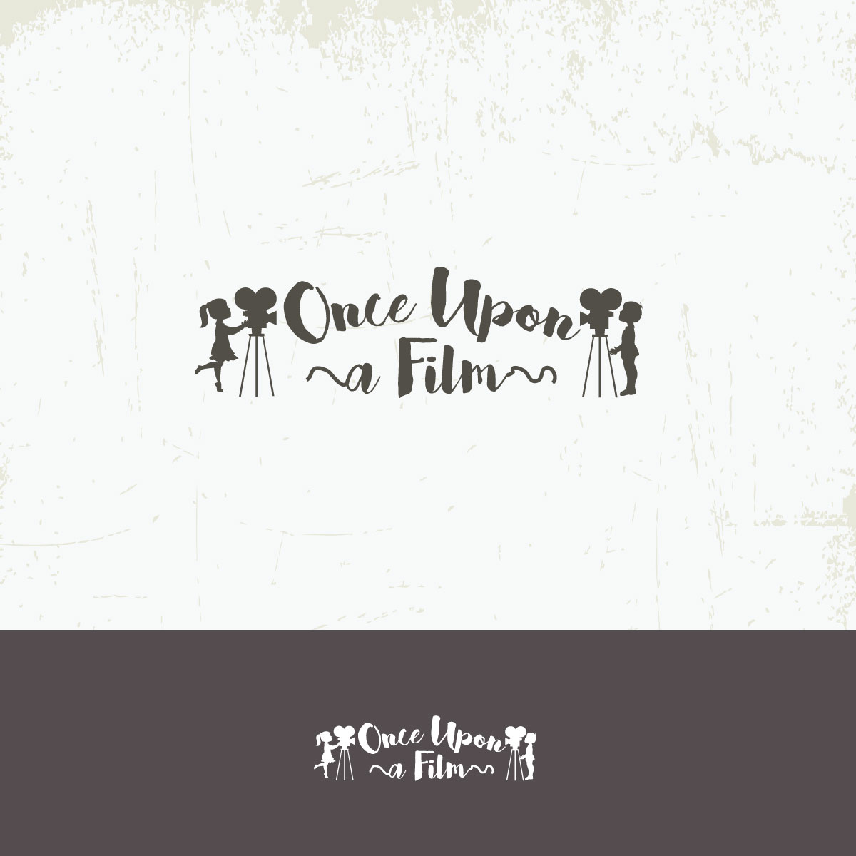 Logo Design by ackocar for ONCE UPON A FILM | Design #10934565