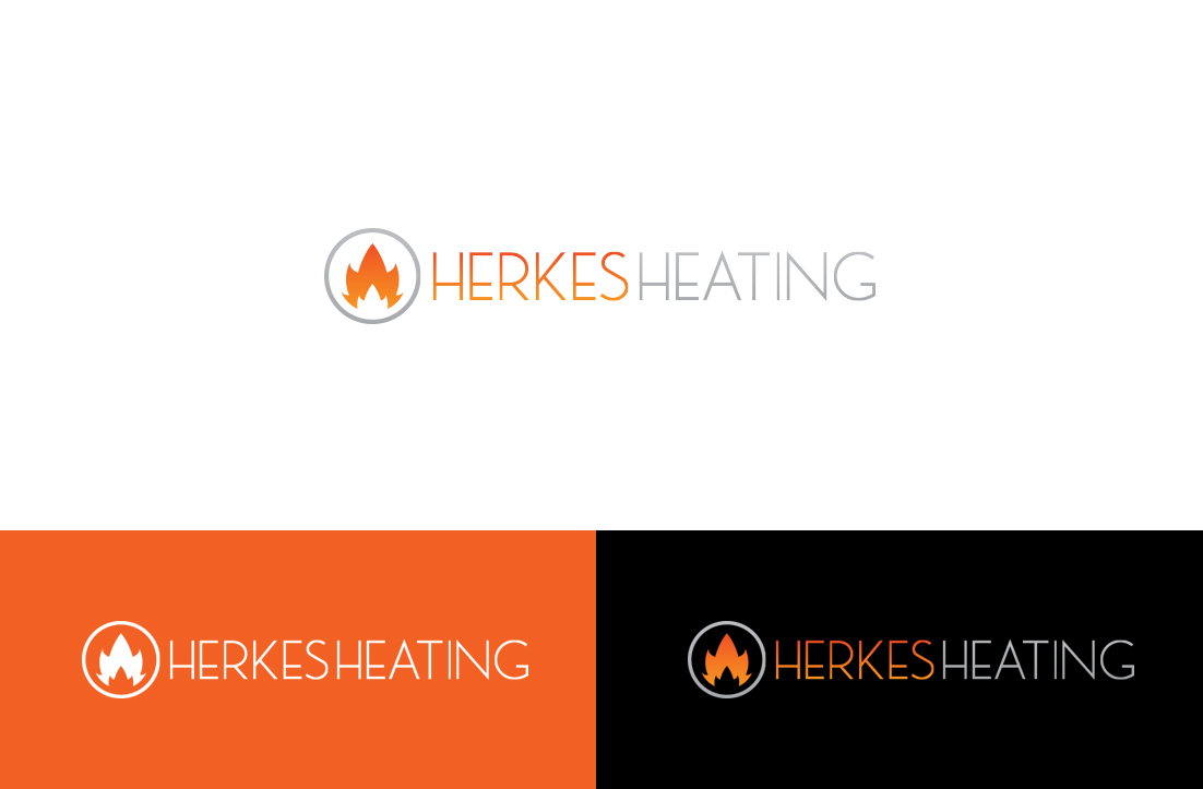 Diseño de Logo por GLDesigns para Herkes heating | Diseño #10940725