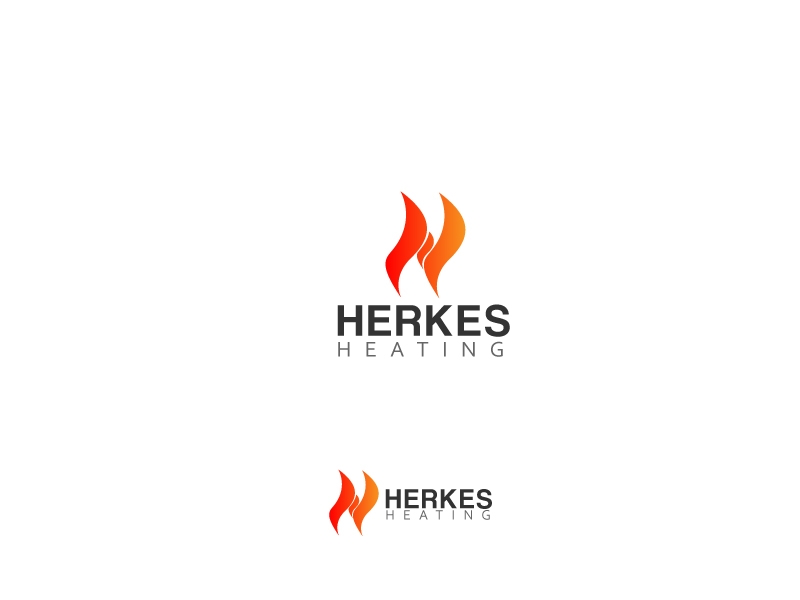 Logo Design by amboge for Herkes heating | Design #10941976