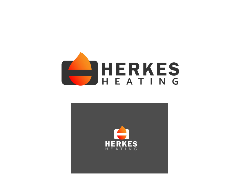 Logo Design by amboge for Herkes heating | Design #10941977