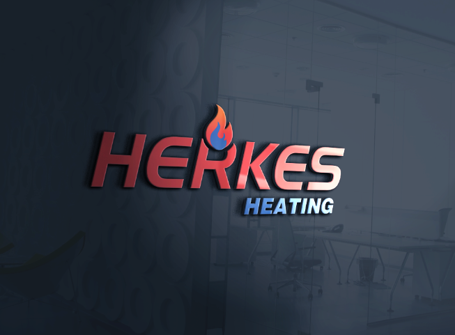 Logo Design by creativea for Herkes heating | Design #10954602