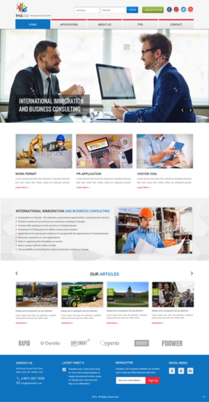 Web Design by pb for iibc | Design: #11097626