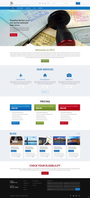 Web Design by pb for iibc | Design: #11097627