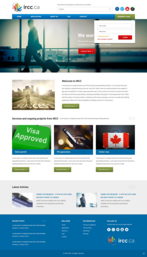 Web Design by pb for iibc | Design: #11136167