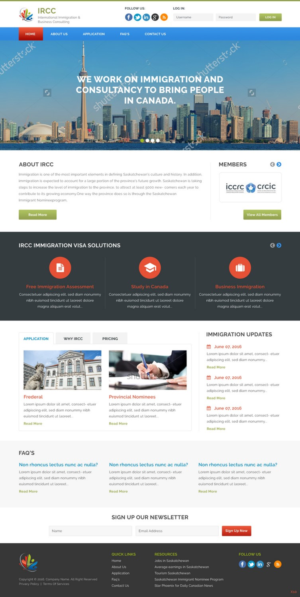 Web Design by pb for iibc | Design: #11148484