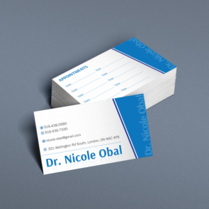 Business Card Design by Kreative Fingers