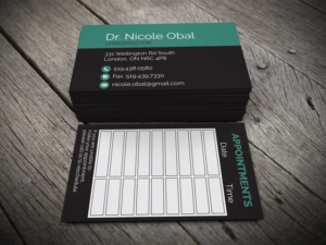 Business Card Design by alhemique1 for this project | Design: #10935309