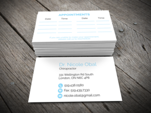 Business Card Design by alhemique1 for this project | Design: #10939829