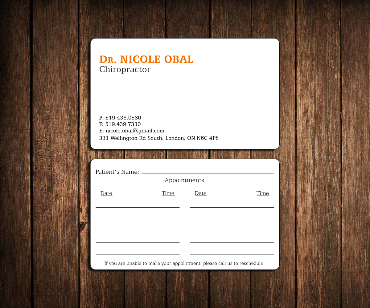 Diseño de Tarjeta de Presentación por DZINO para este proyecto | Diseño #11013404