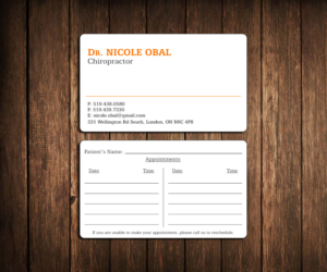 Diseño de Tarjeta de Presentación por DZINO para este proyecto | Diseño: #11013404