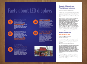 Brochure Design by MNM for Mrc Signs | Design: #10933254