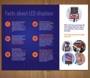 Brochure Design by MNM for Mrc Signs | Design: #10939071