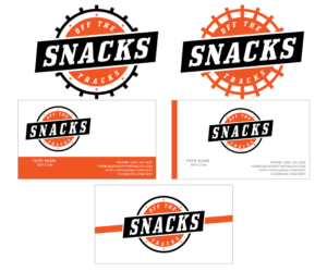 Snacks off the Tracks | Logo Design by GreenEyes